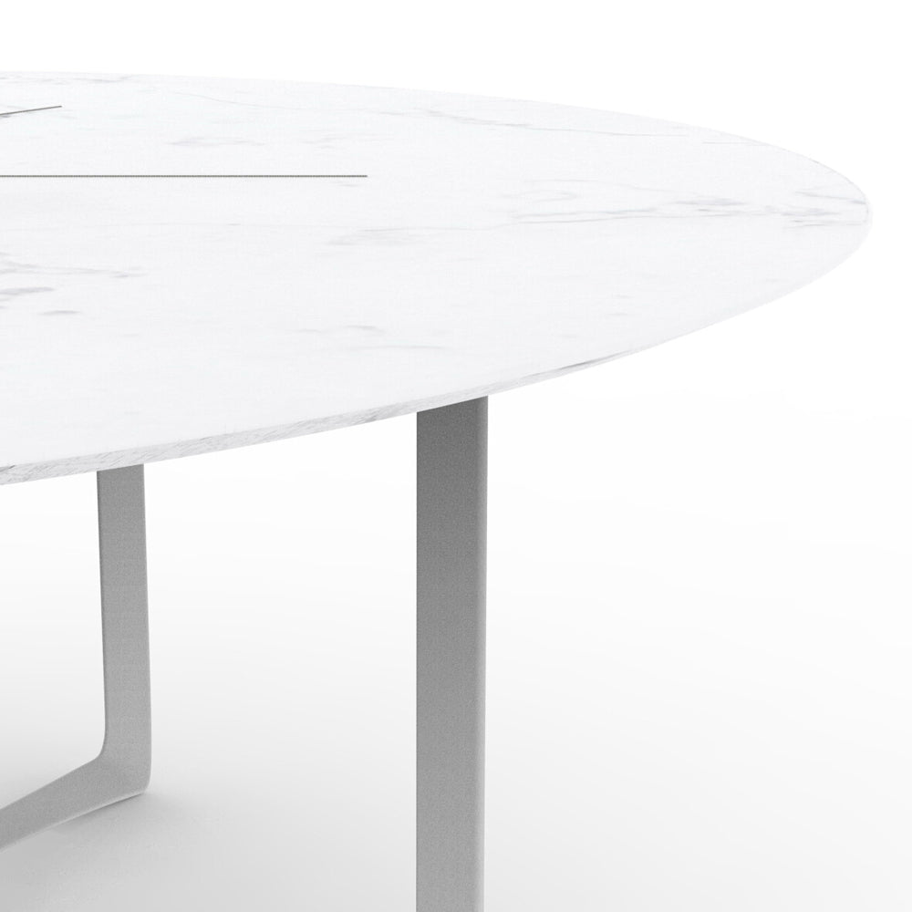 Nero Round Dining Table - Zzue Creation
