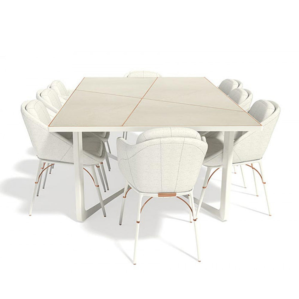 Nero Rectangular Dining Table - Zzue Creation