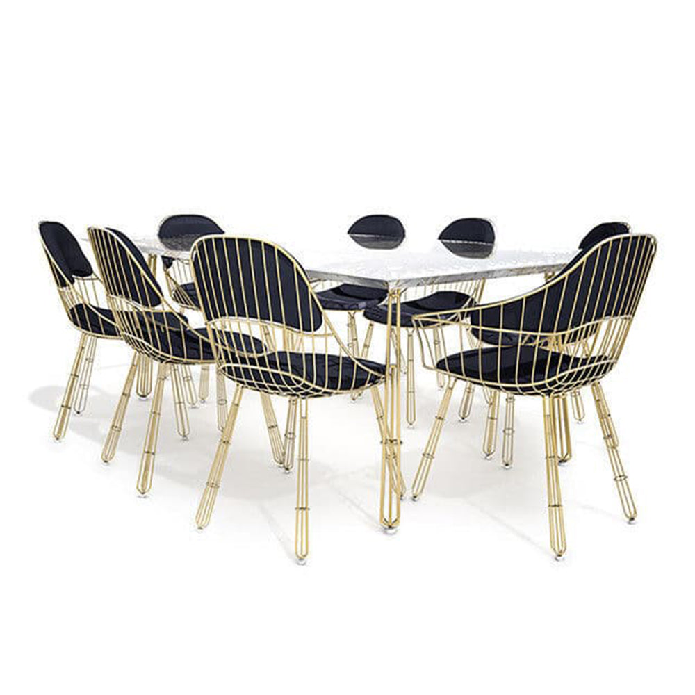 Nodo Dining Armchair - Zzue Creation