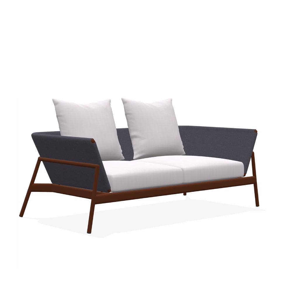 Piper 002 Two Seater Arm Sofa - Zzue Creation