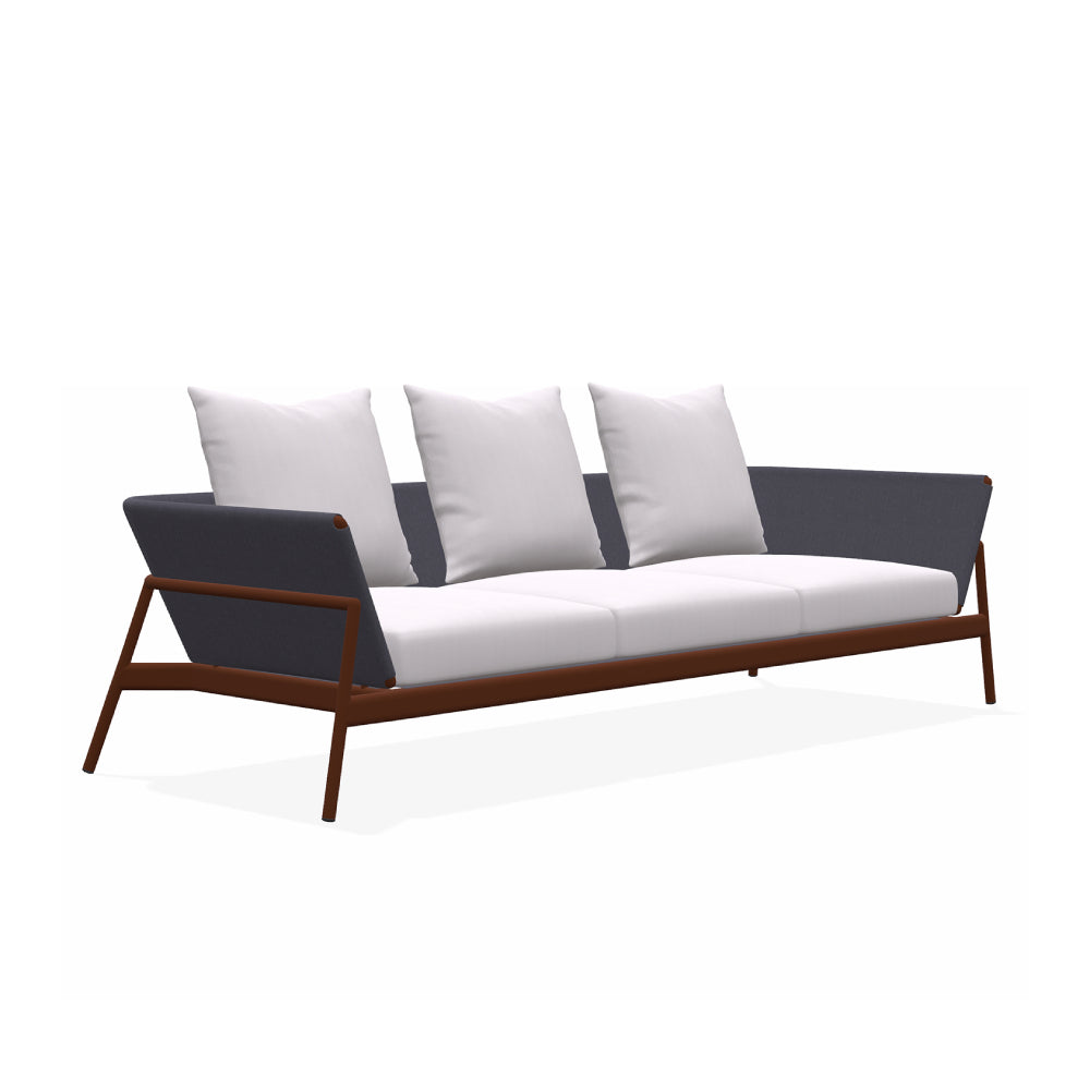 Piper 003 Three Seater Arm Sofa - Zzue Creation