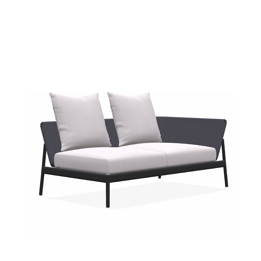 Piper 005 Sectional Two Seater Sofa with Left Arm - Zzue Creation