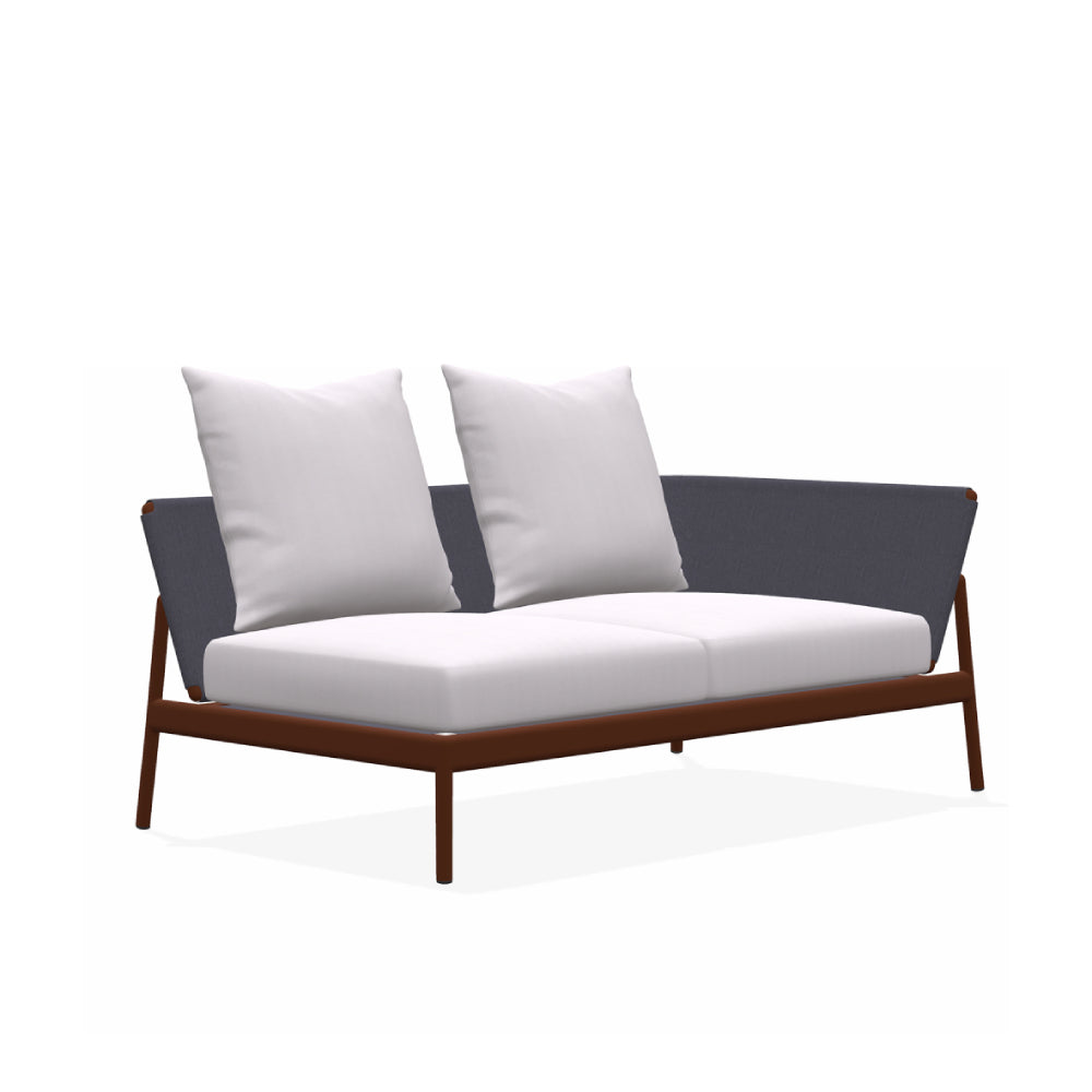 Piper 005 Sectional Two Seater Sofa with Left Arm - Zzue Creation