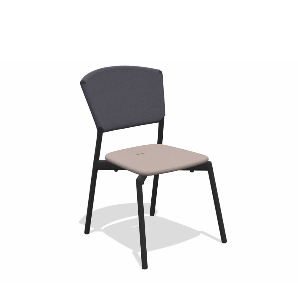Piper 020 Stackable Dining Side Chair without Arm - Zzue Creation