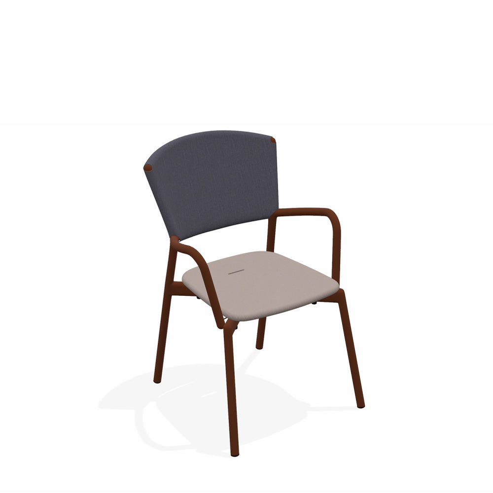 Piper 021 Stackable Dining Armchair - Zzue Creation