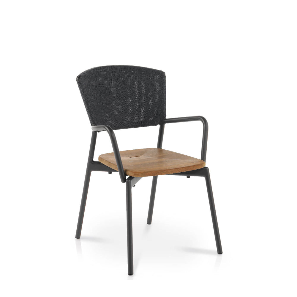 Piper 021 Stackable Dining Armchair - Zzue Creation