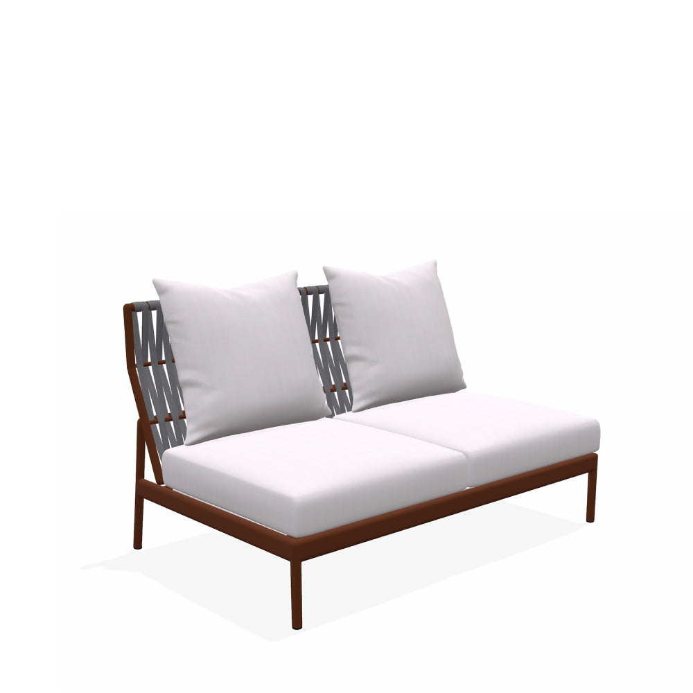 Piper 106 Sectional Two Seater Sofa without Arm - Zzue Creation