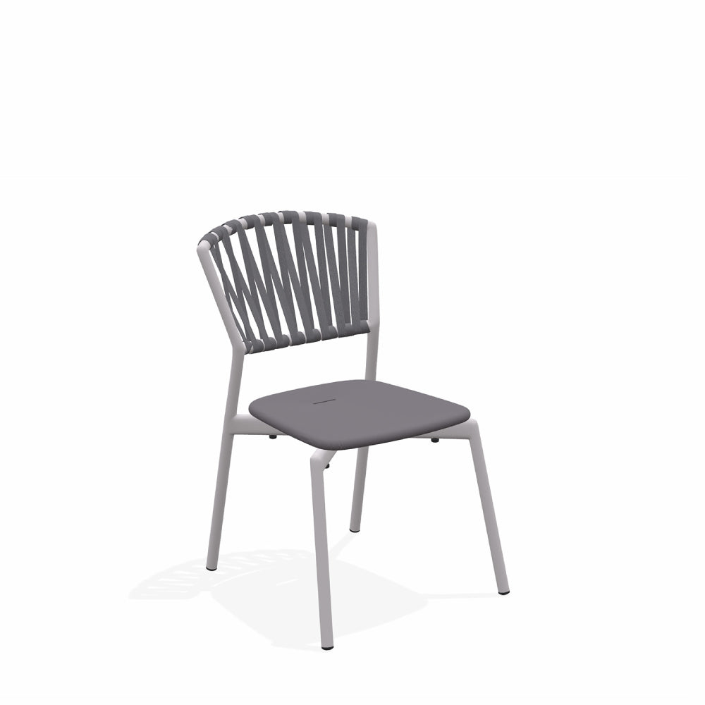 Piper 120 Stackable Dining Side Chair without Arm - Zzue Creation