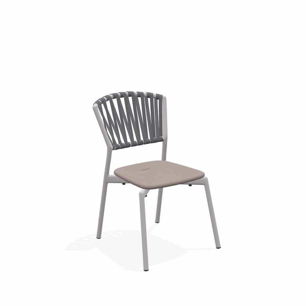 Piper 120 Stackable Dining Side Chair without Arm - Zzue Creation