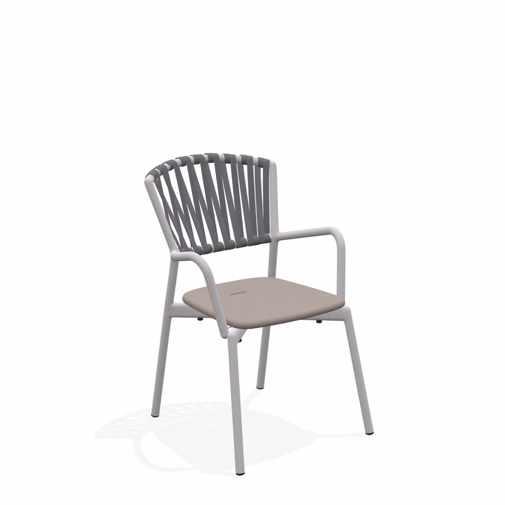 Piper 121 Stackable Dining Armchair - Zzue Creation