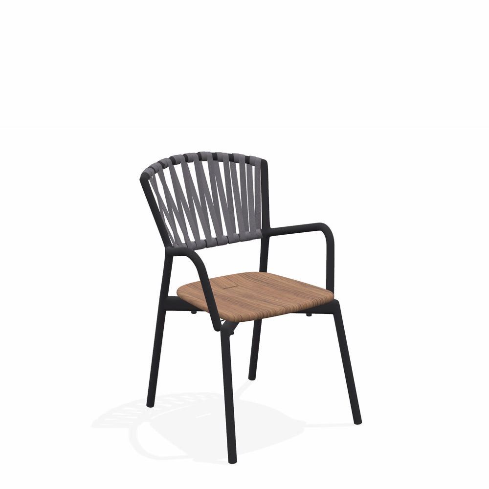 Piper 121 Stackable Dining Armchair - Zzue Creation