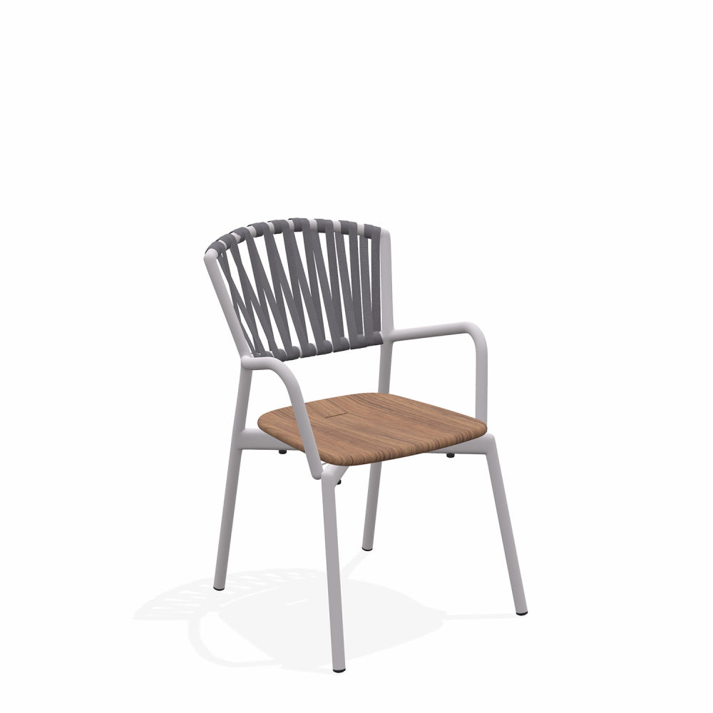 Piper 121 Stackable Dining Armchair - Zzue Creation