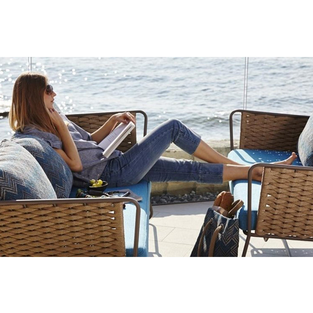 Portofino Two Seater Arm Sofa - Zzue Creation
