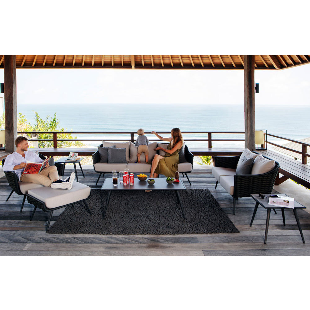Serpent Loveseat Two Seater Arm Sofa - Zzue Creation