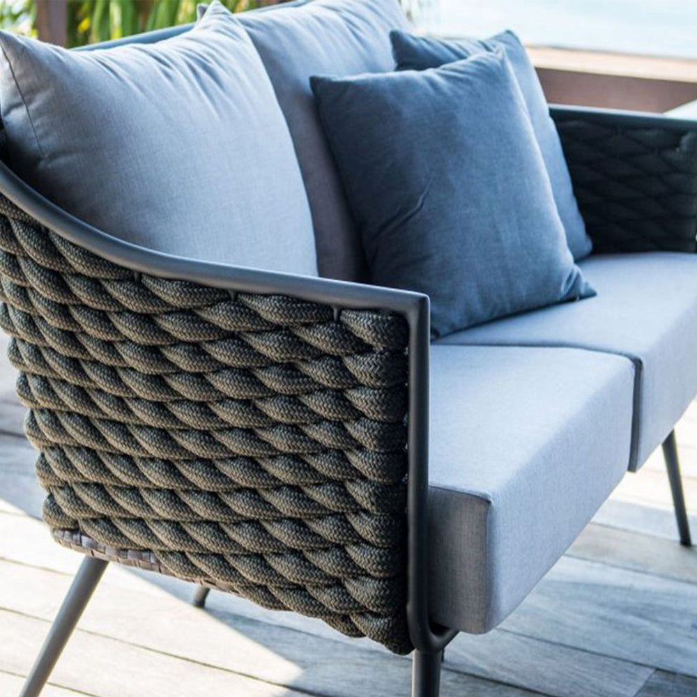 Serpent Loveseat Two Seater Arm Sofa - Zzue Creation