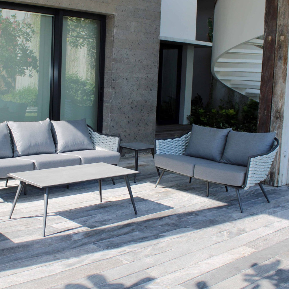 Serpent Loveseat Two Seater Arm Sofa - Zzue Creation