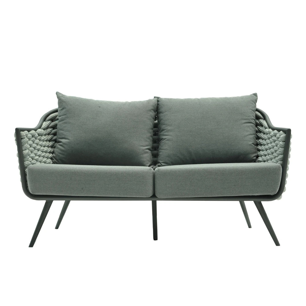 Serpent Loveseat Two Seater Arm Sofa - Zzue Creation
