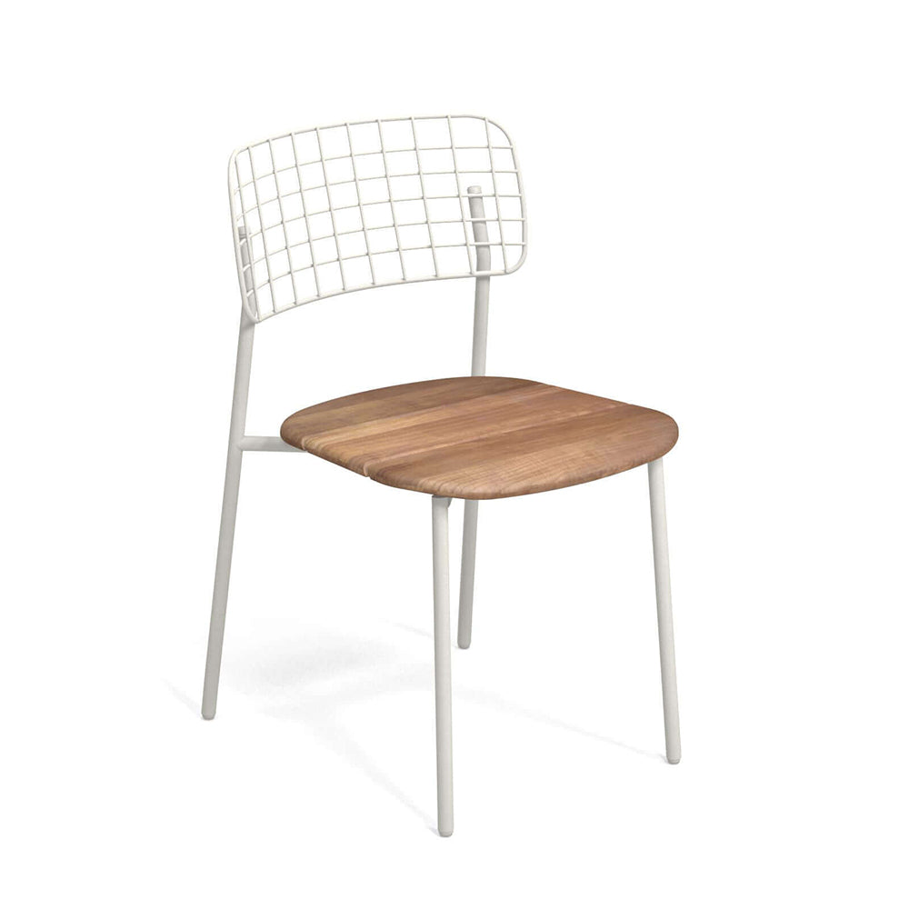 Lyze Chair with Teak Seat - Zzue Creation