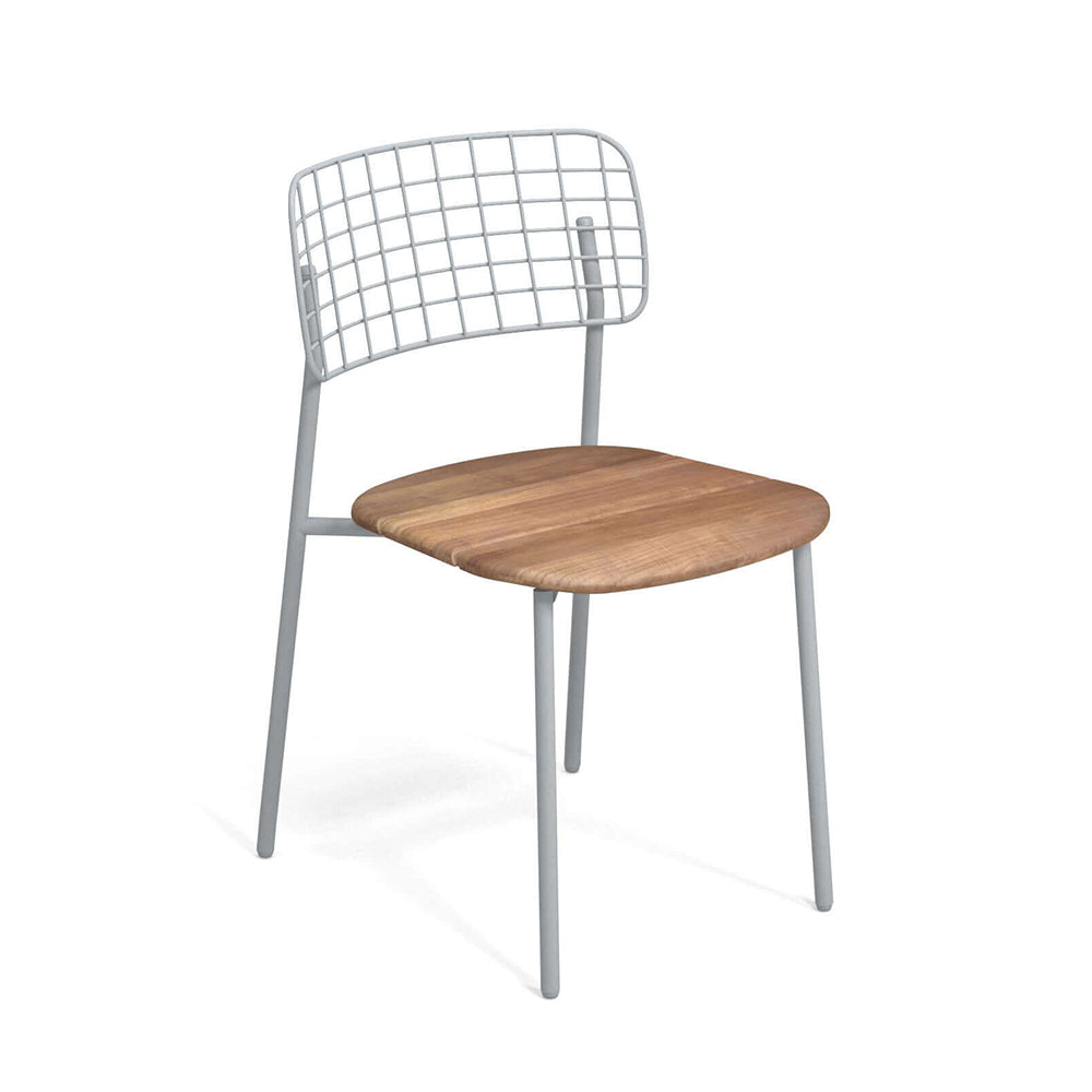 Lyze Chair with Teak Seat - Zzue Creation