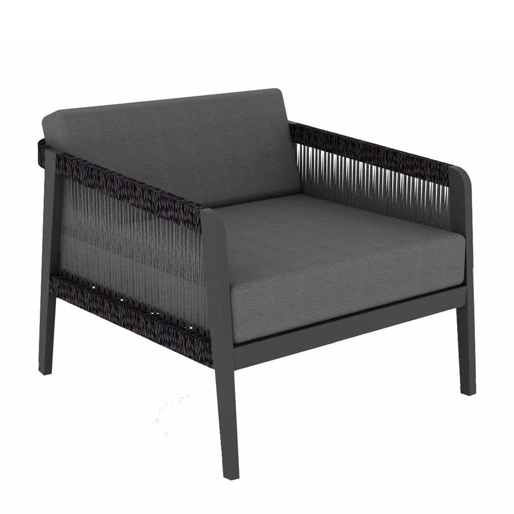 Ritz Single Seater Lounge Arm Sofa - Zzue Creation