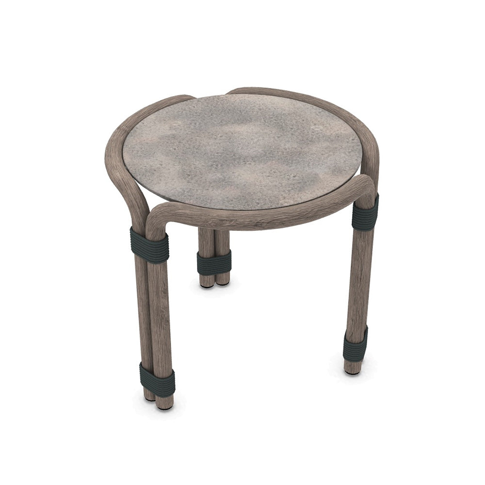 Rotin Small Round Coffee Table - Zzue Creation