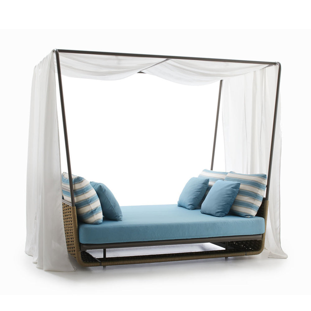Portofino Canopied Daybed with Sun Protection - Zzue Creation