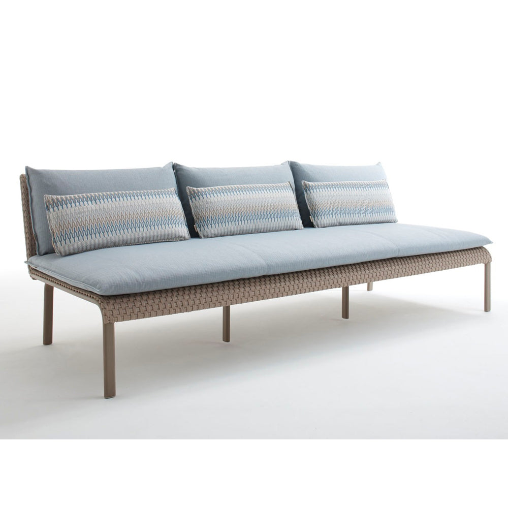 Key West Three Seater Sofa without Arm - Zzue Creation