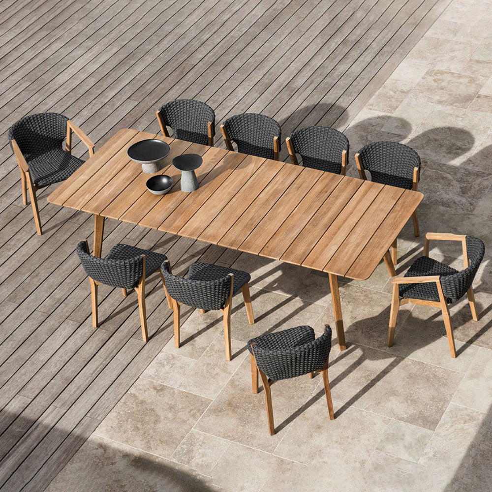 Knit XL Rectangular Dining Table - Zzue Creation