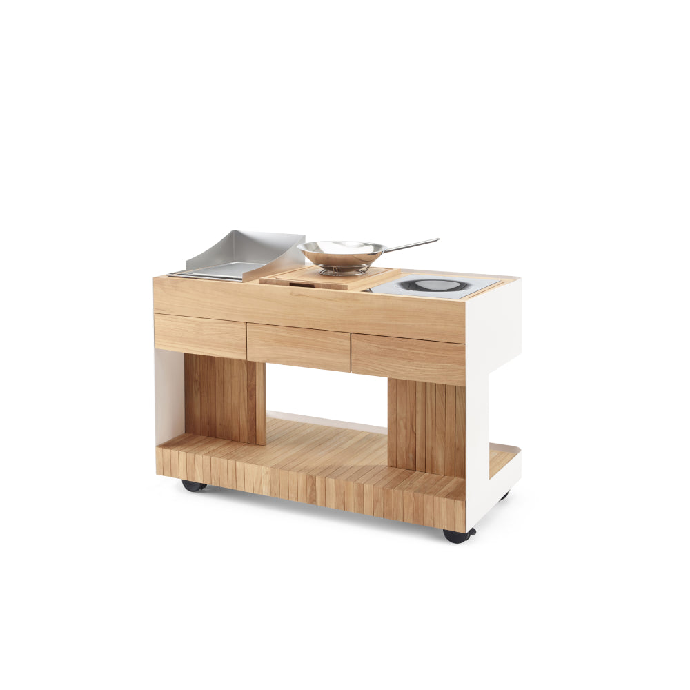 Bilba Electric BBQ Grill Cart - Zzue Creation