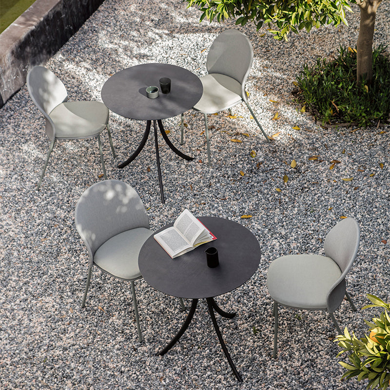 Bistro Dining Table With Round Top R80 - Zzue Creation