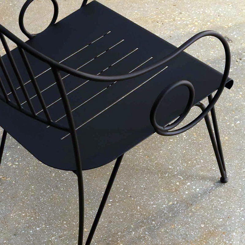 Ariete Small Armchair Colour Bronze - Zzue Creation