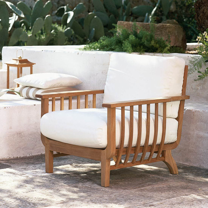 Chelsea Armchair in Teak - Zzue Creation