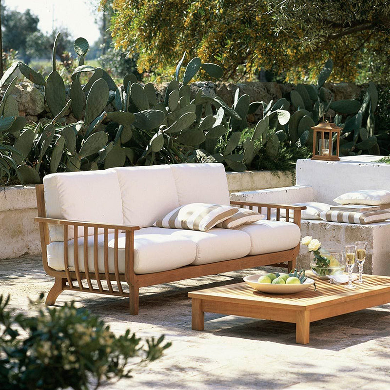 Chelsea 3 Seater Sofa in Teak - Zzue Creation