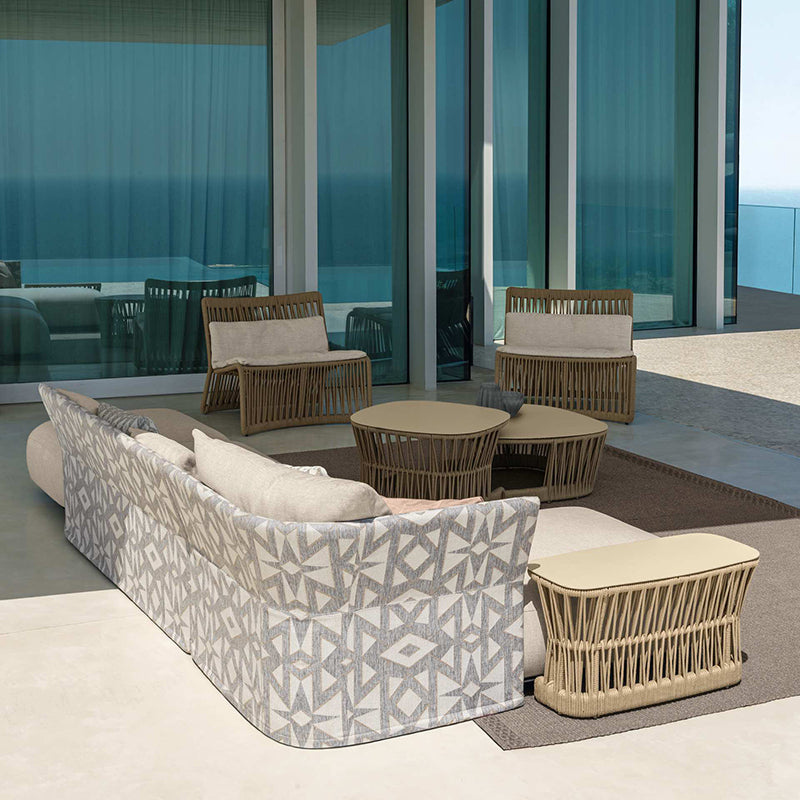Cliff Fabric Lounge Armchair - Zzue Creation
