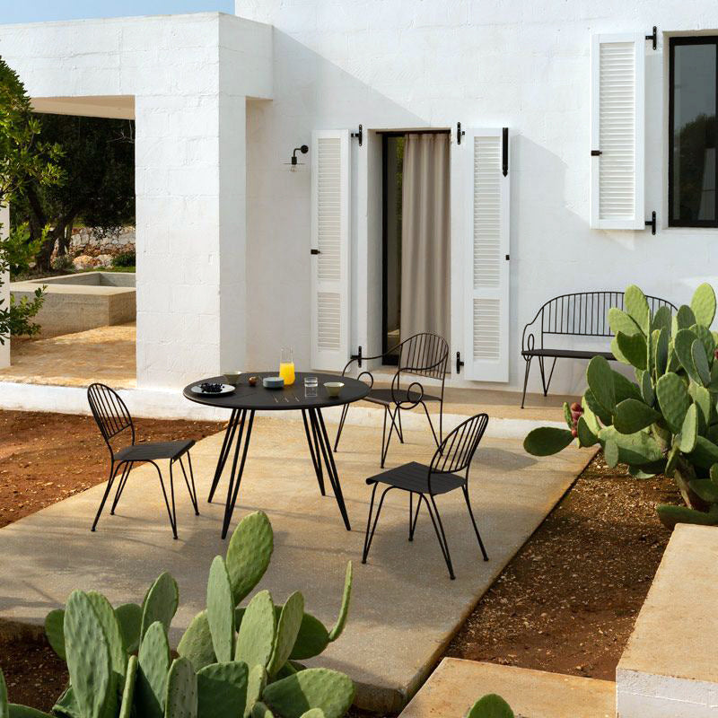 Ariete Small Armchair Colour Bronze - Zzue Creation