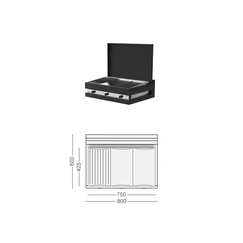 Tikal Kitchen 3 Modules - Zzue Creation