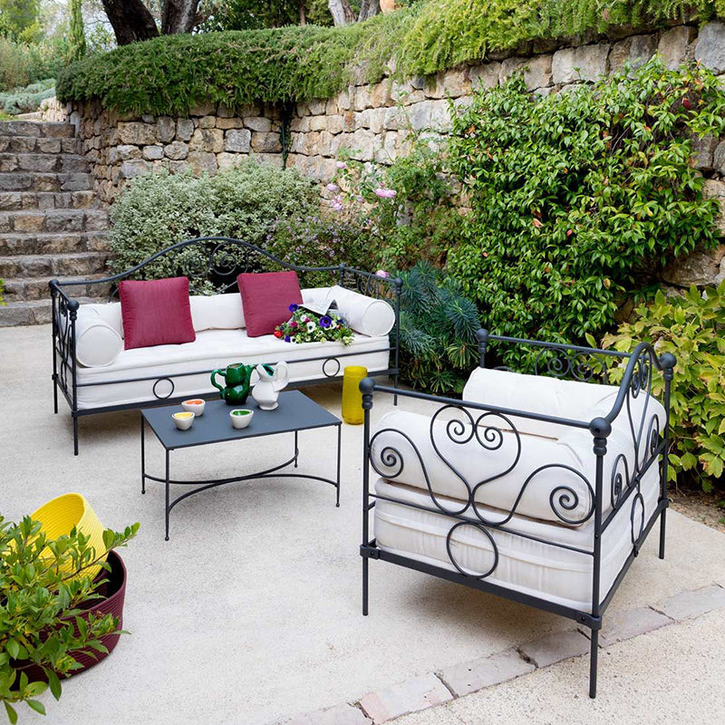 Garden Furniture Poltrone Unopiu Aurora Large Armchair