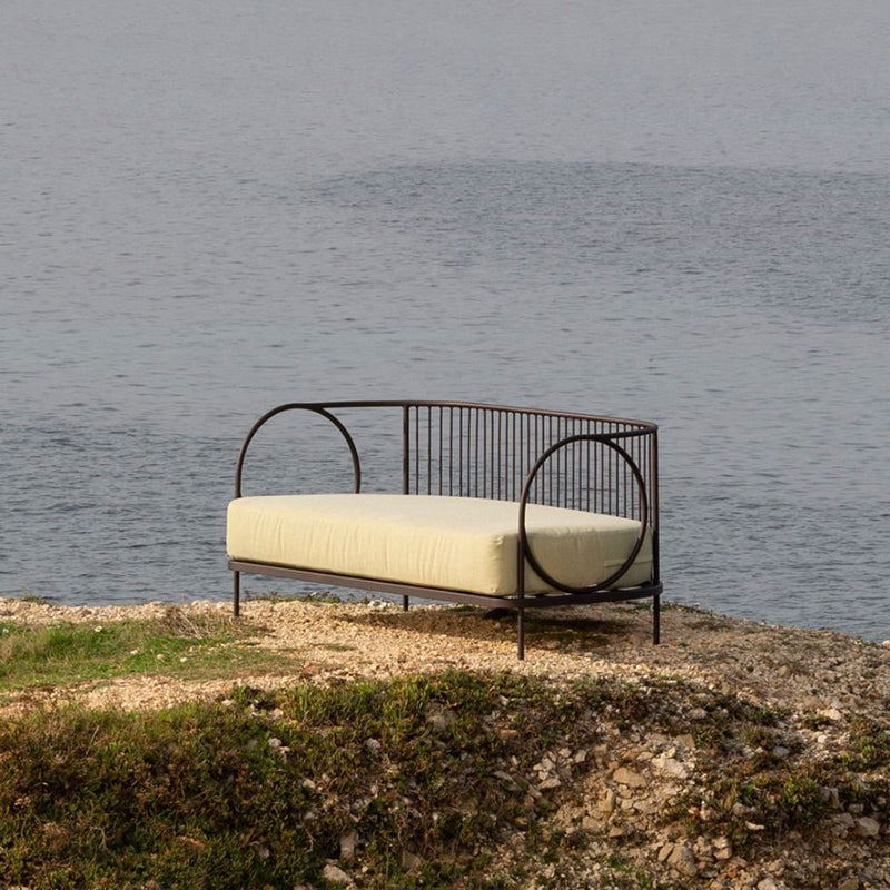 Ariete Iron Sofa Colour Bronze - Zzue Creation