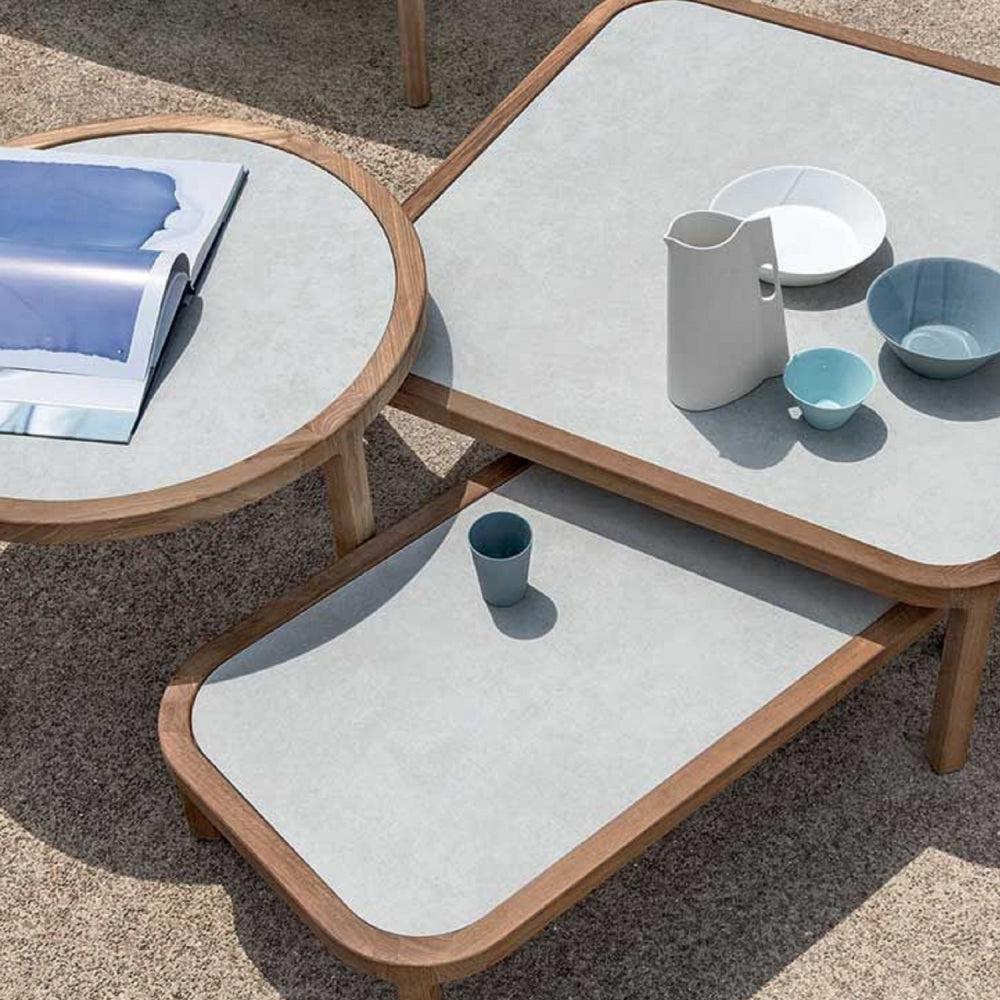 Grand Life Round Coffee Table (Low) - Zzue Creation