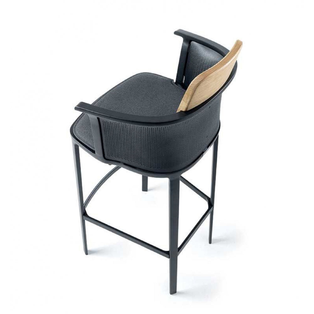 Nicolette High Stool Bar Armchair - Zzue Creation