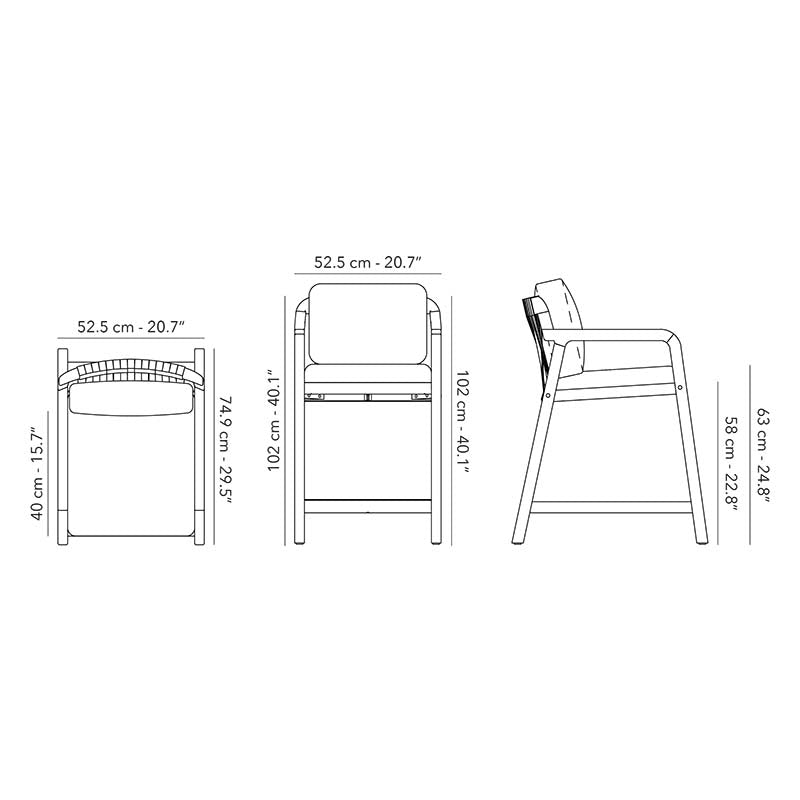 Flexx Counter Chair - Zzue Creation
