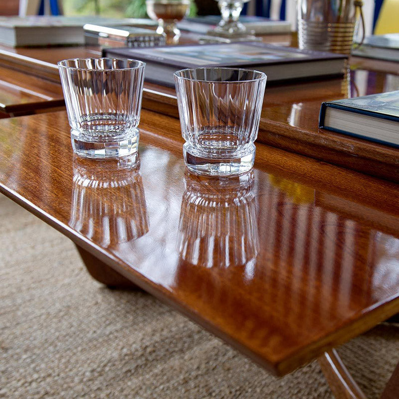 C'est la Vie Rectangular Table with Extractable Tabletops - Zzue Creation