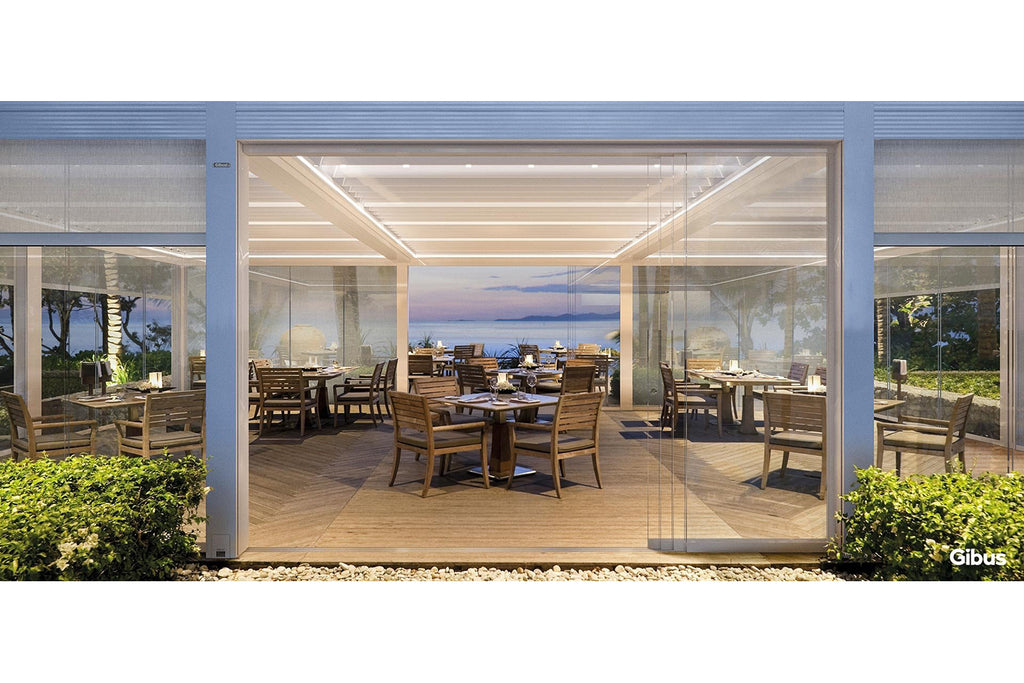 Gibus Med Varia Bioclimatic Pergola - Zzue Creation