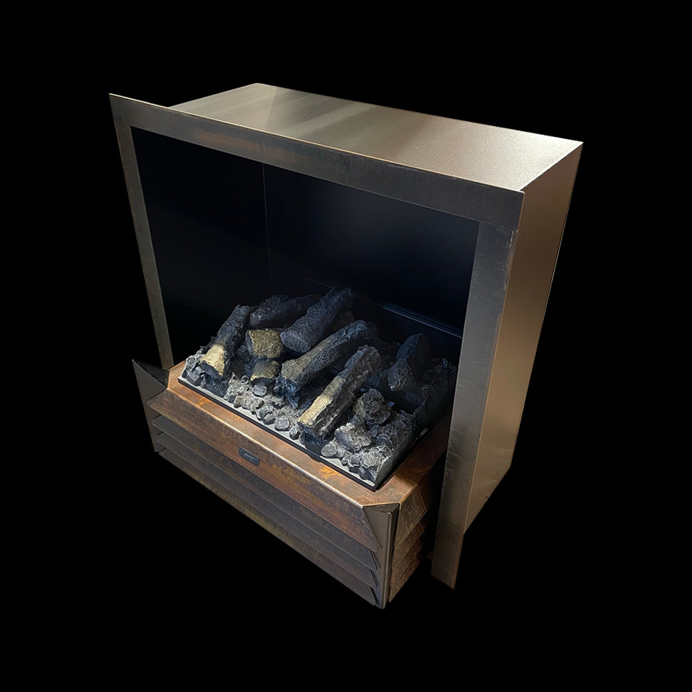 Glamm Fire York Kit Glamm 3D plus 500 Electric Heaters - Zzue Creation