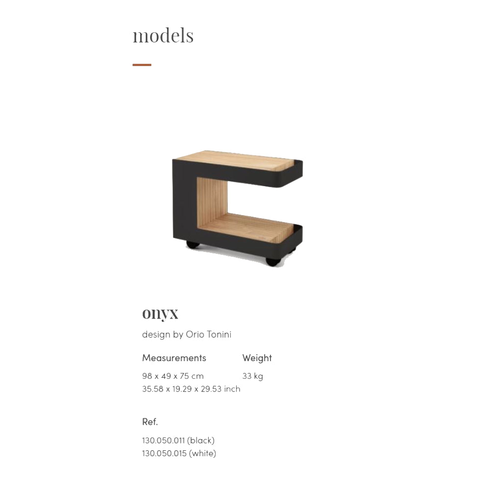 Onyx Trolley - Zzue Creation