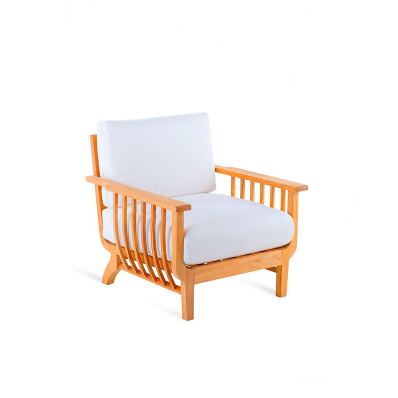 Chelsea Armchair in Teak - Zzue Creation