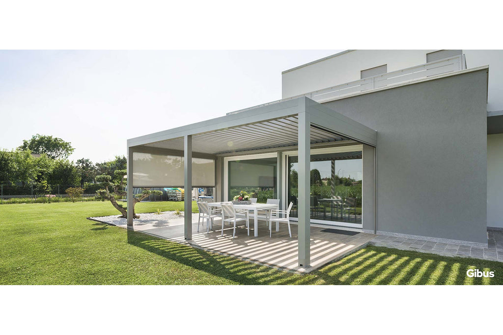 Gibus Med Joy Bioclimatic Pergola - Zzue Creation