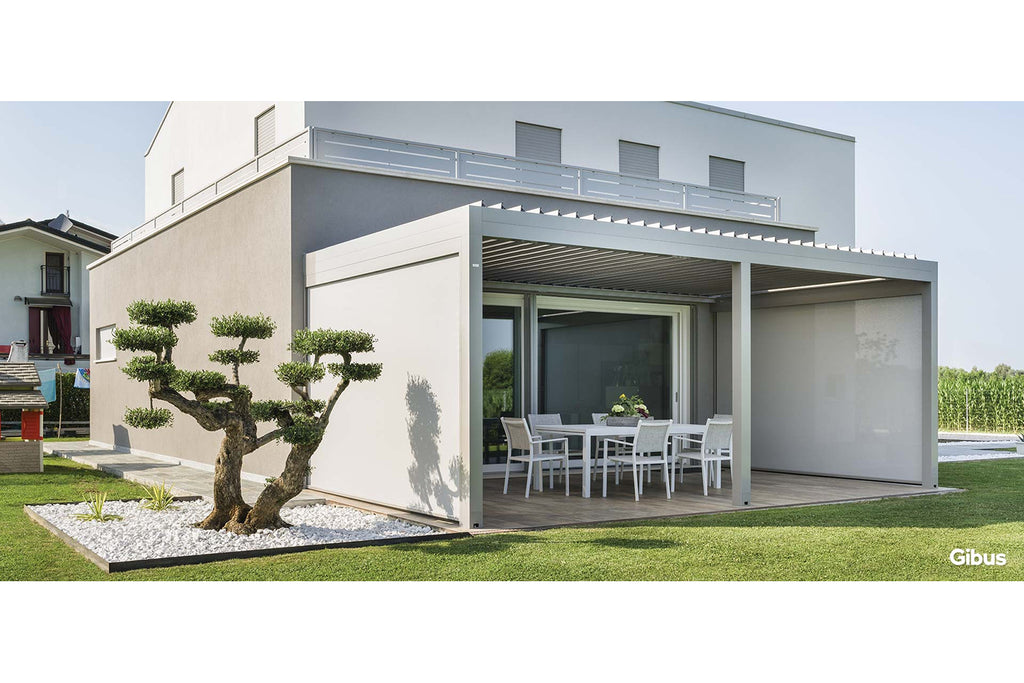 Gibus Med Joy Bioclimatic Pergola - Zzue Creation
