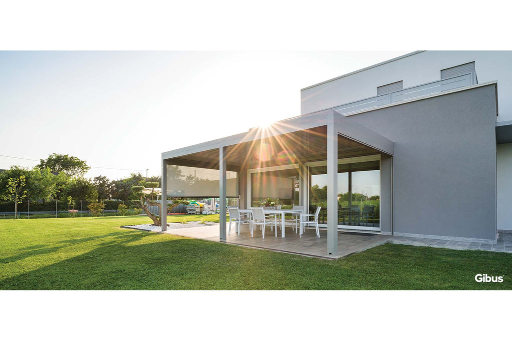 Gibus Med Joy Bioclimatic Pergola - Zzue Creation