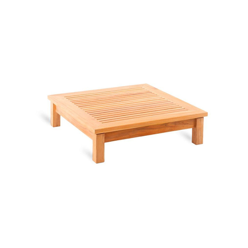 Chelsea Square Coffee Table in Teak - Zzue Creation